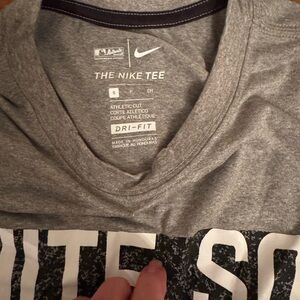 Nike Heather Gray Athletic Tee